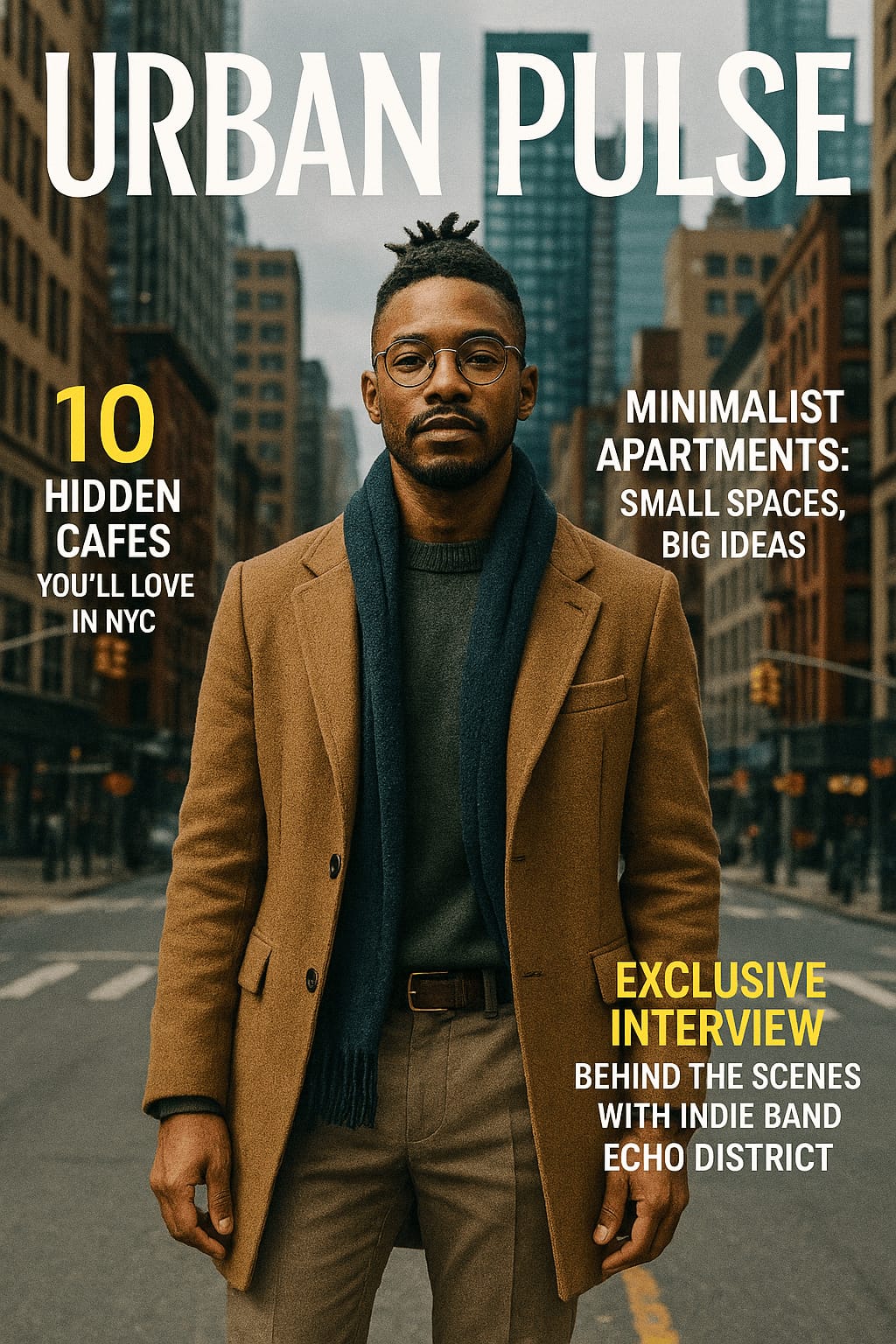 Lifestyle Magazine Cover ('Urban Pulse')