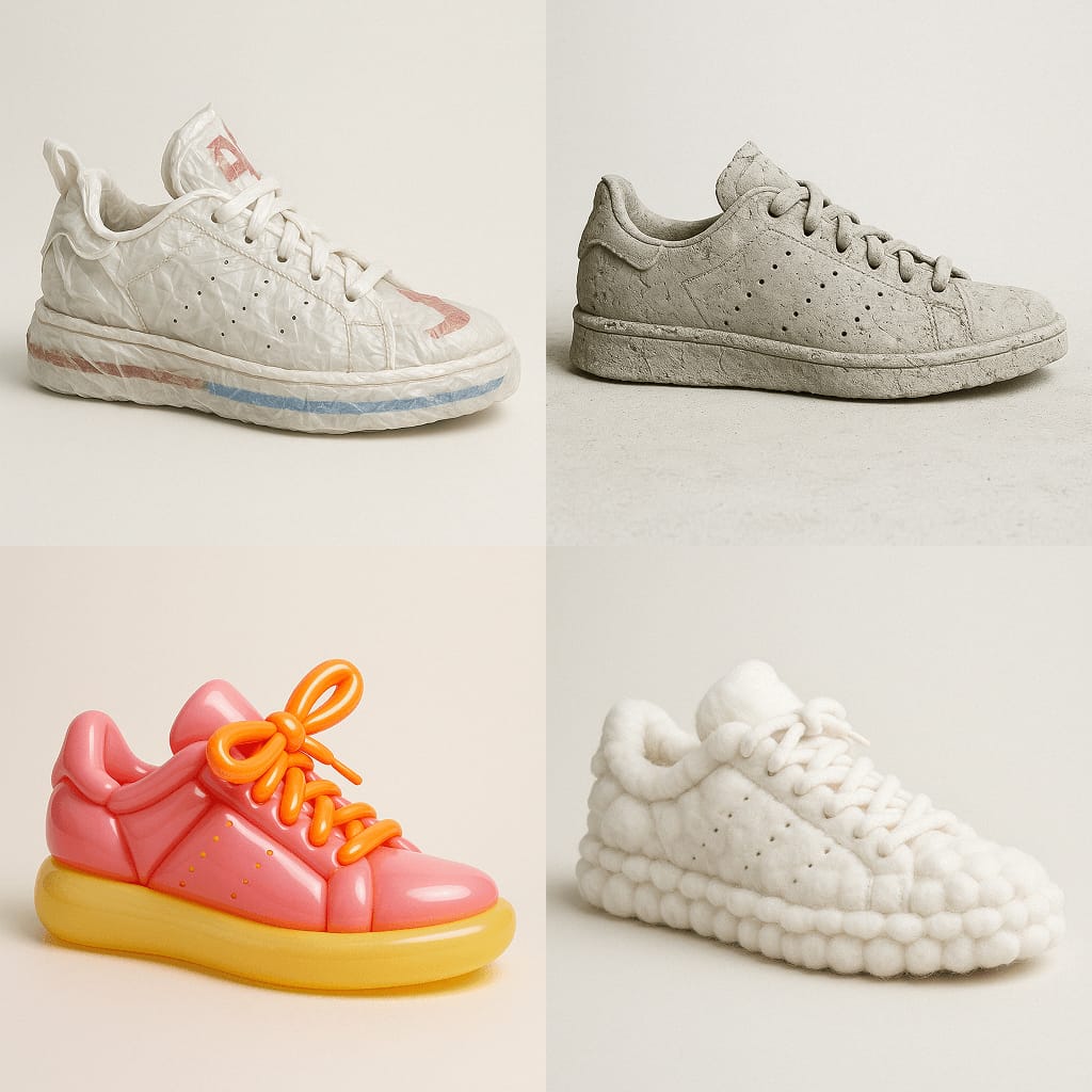 Sneaker Material Reimagined