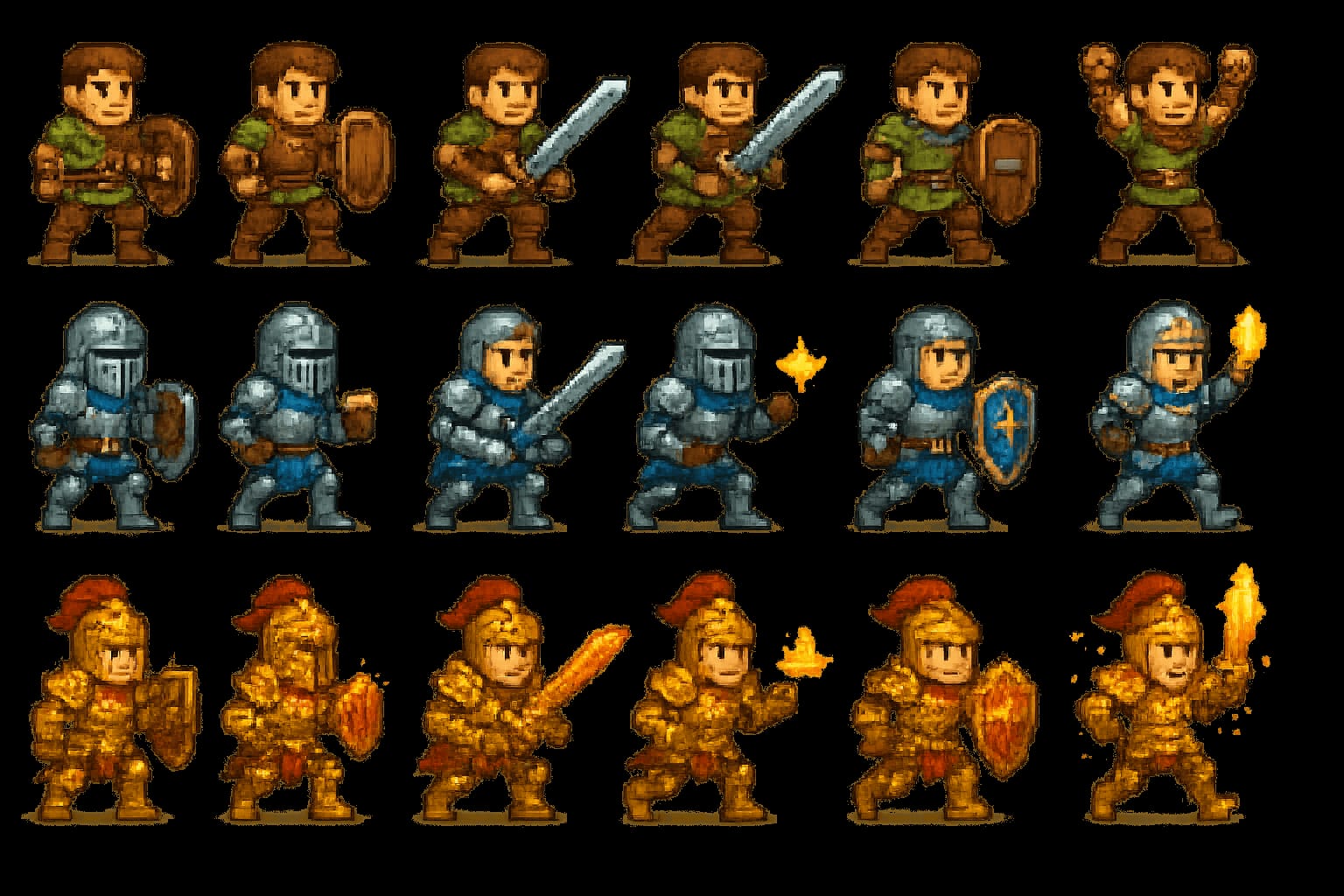 Warrior Sprite Sheet